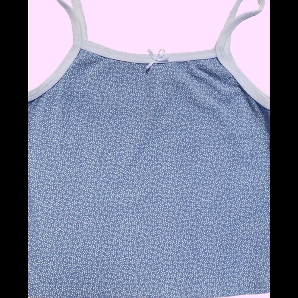 Brandy Melville Floral Belle Bow Tank Top